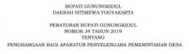 PENGHARGAAN PAMONG KALURAHAN